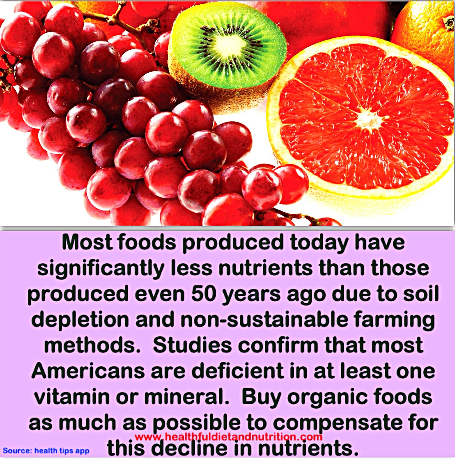 Eat Organic Foods To Compensate For The Decline Of Nutrients
