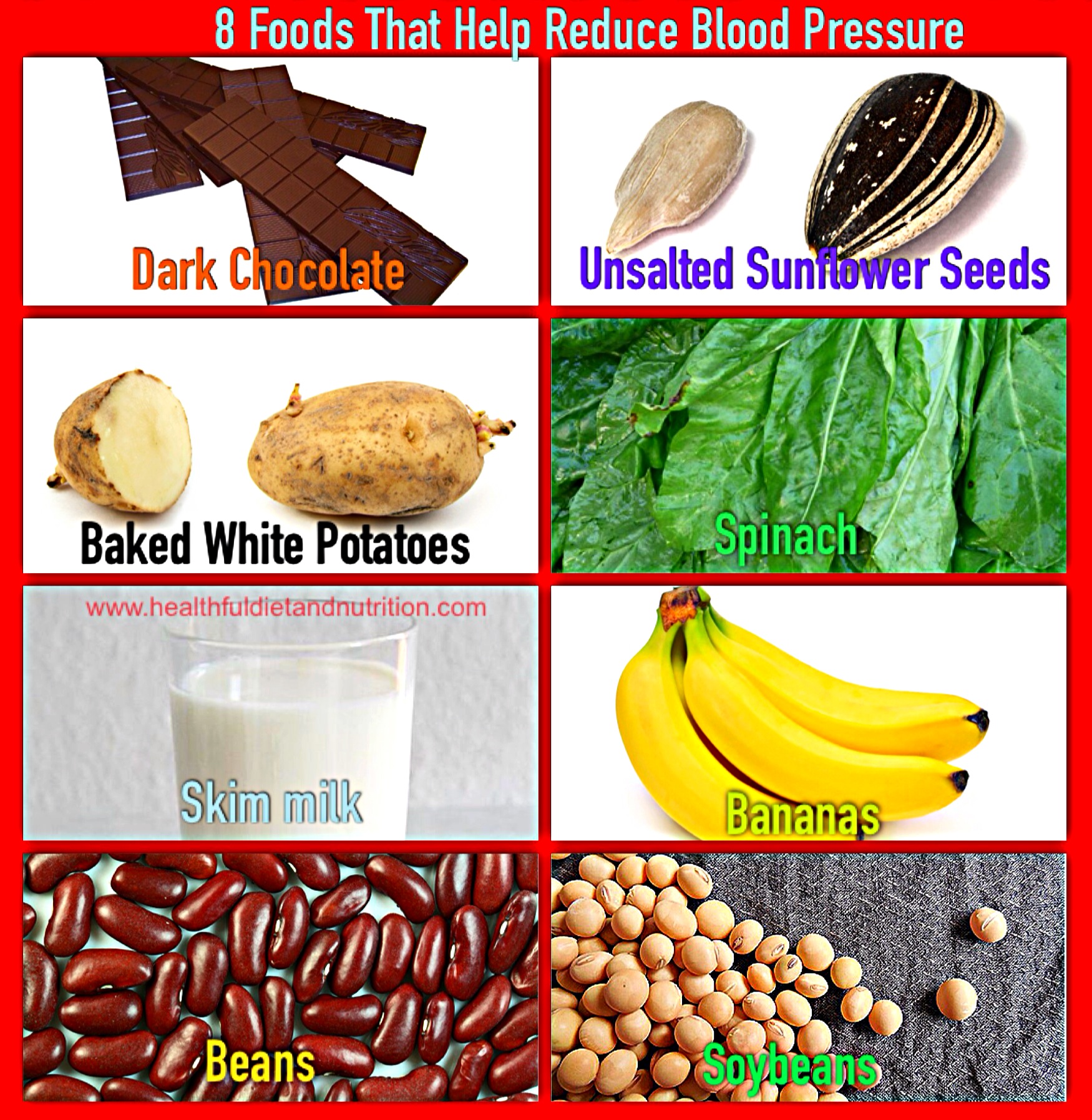 8 Foods That Help Reduce Blood Pressure