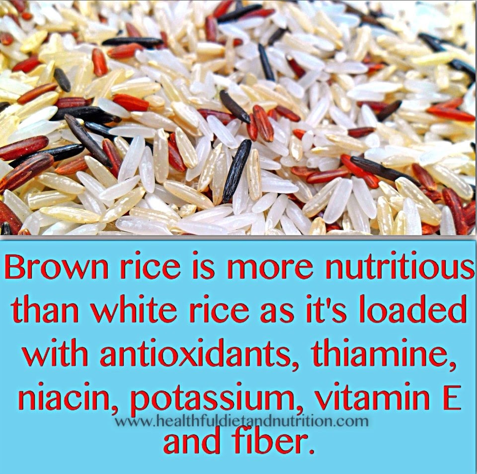 Consume Brown Rice