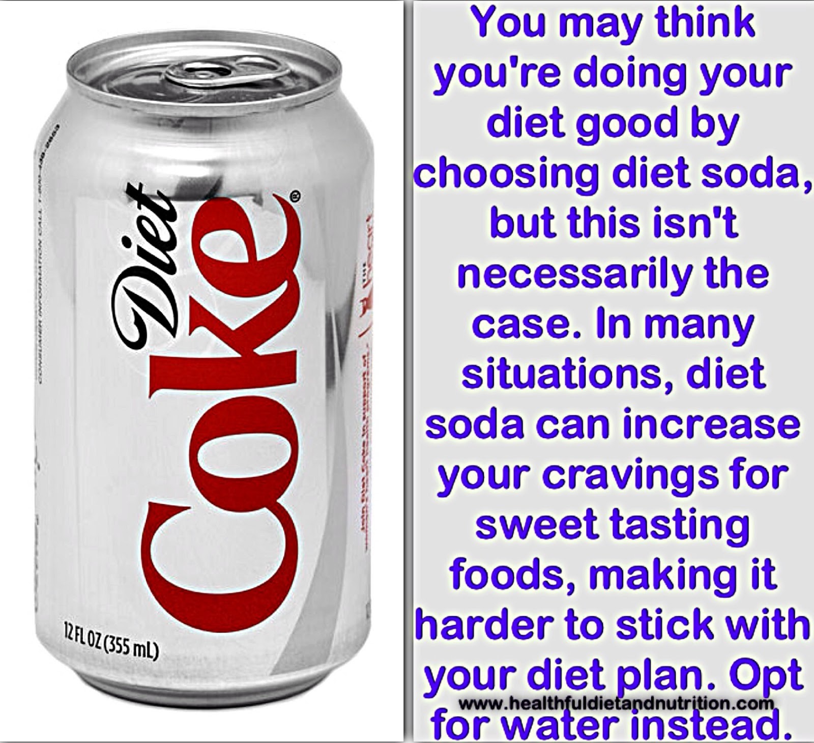 Avoid Diet Soda
