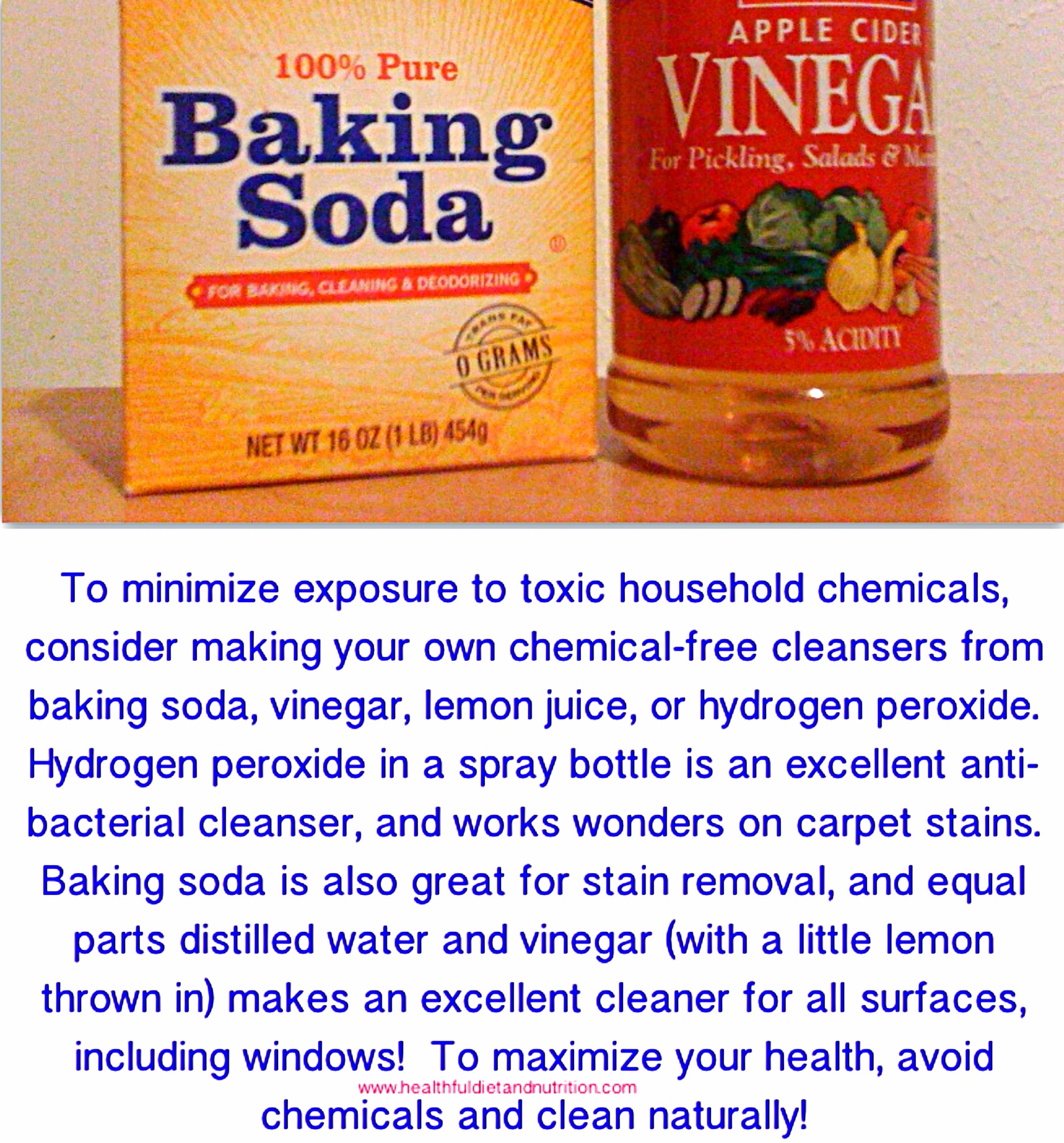 Avoid Chemicals And Clean Naturally