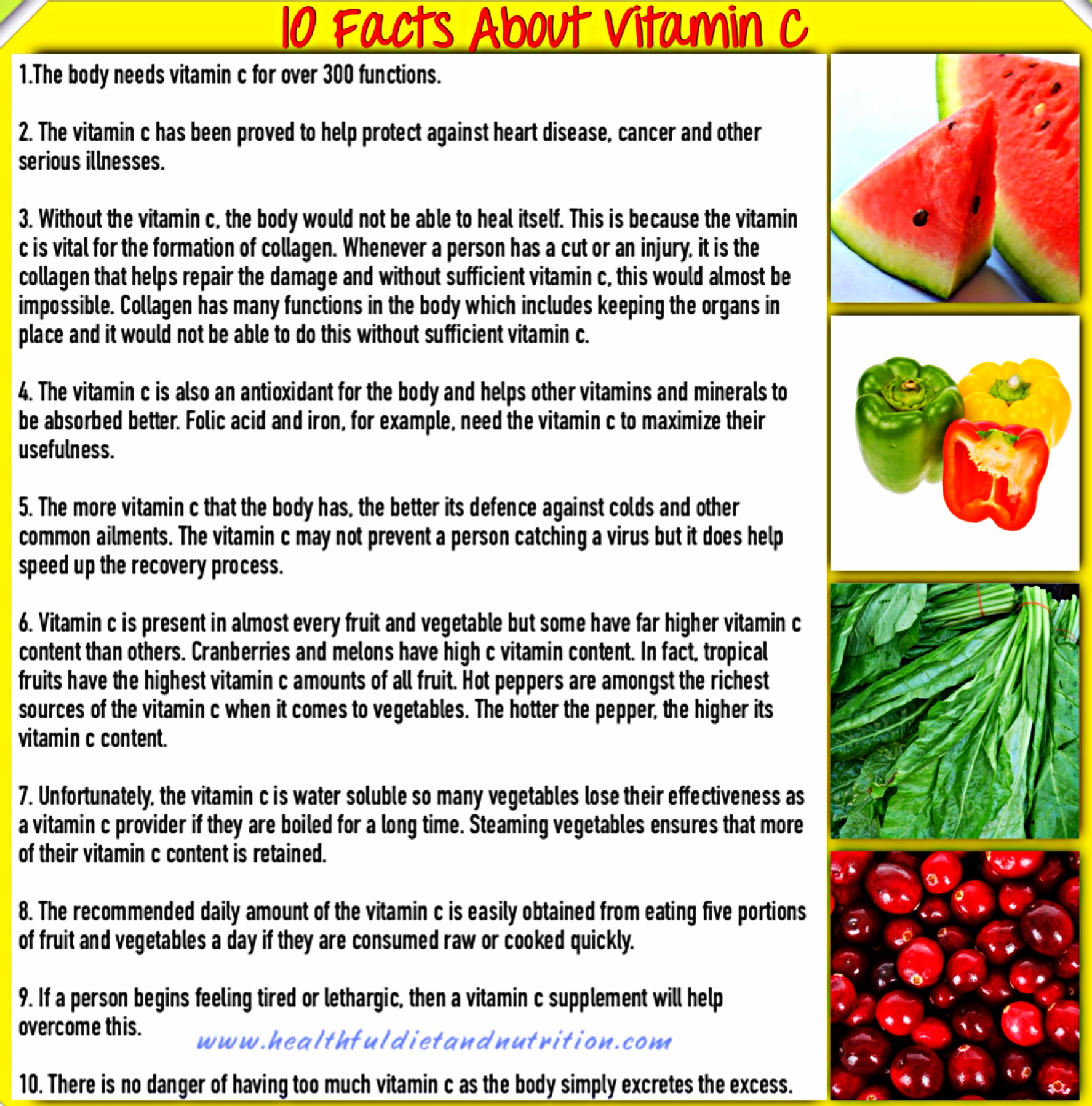 Facts About Vitamin C