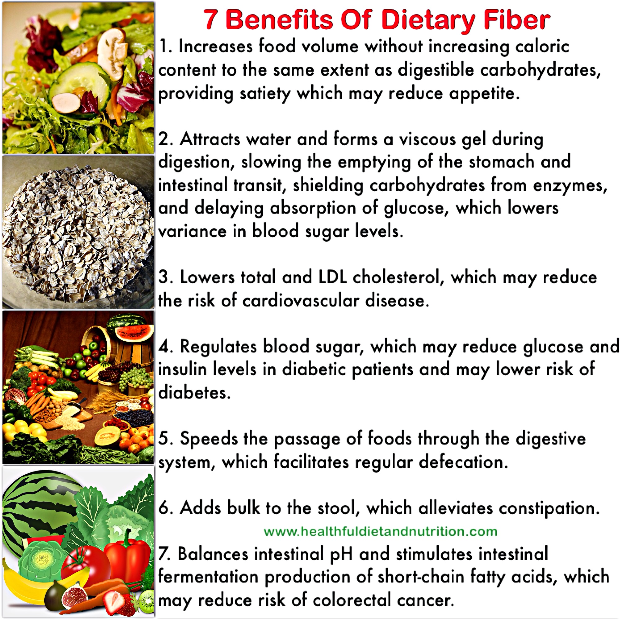 7 Benefits of Dietary Fiber