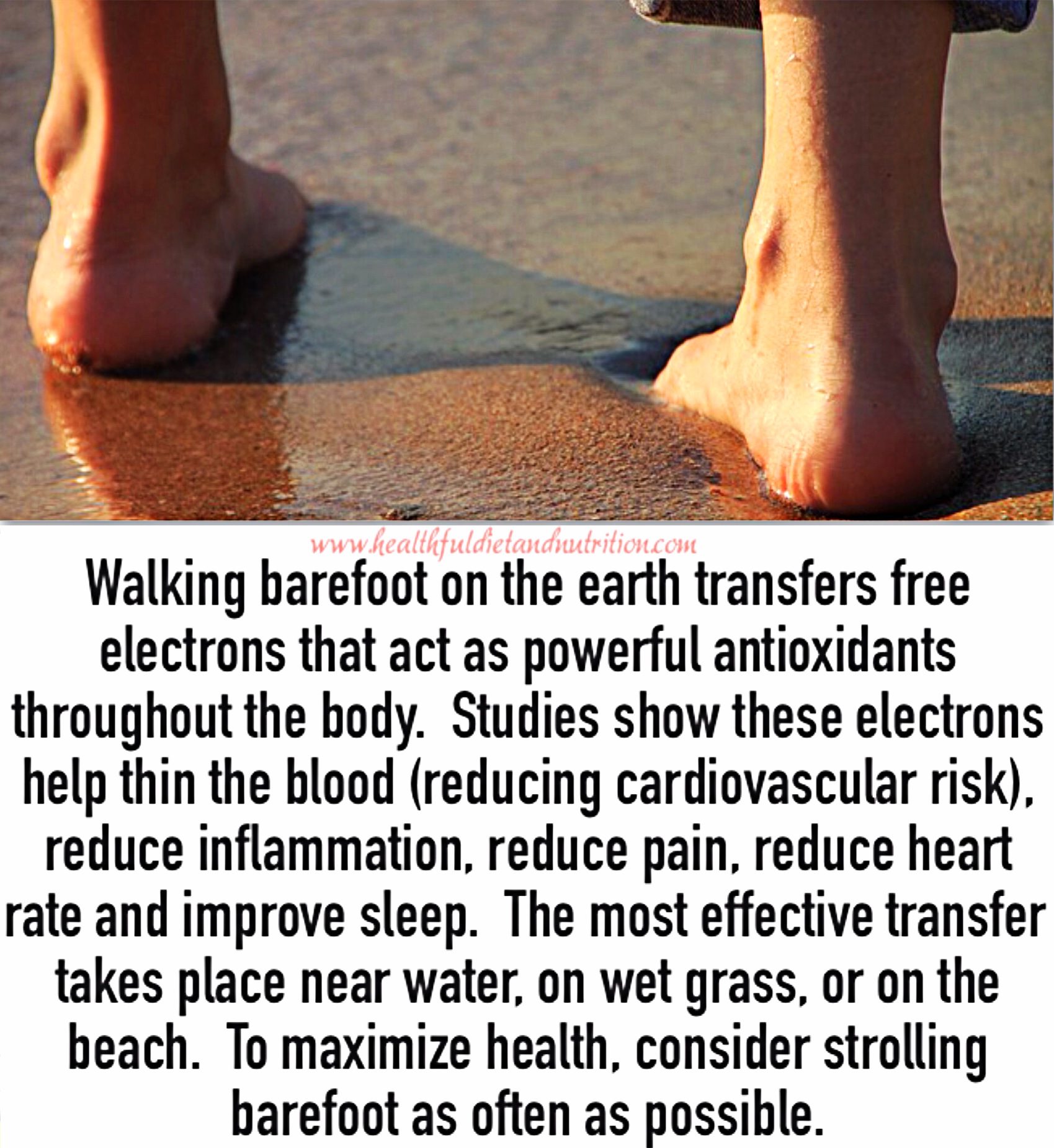 Consider Walking Barefoot To Maximize Health