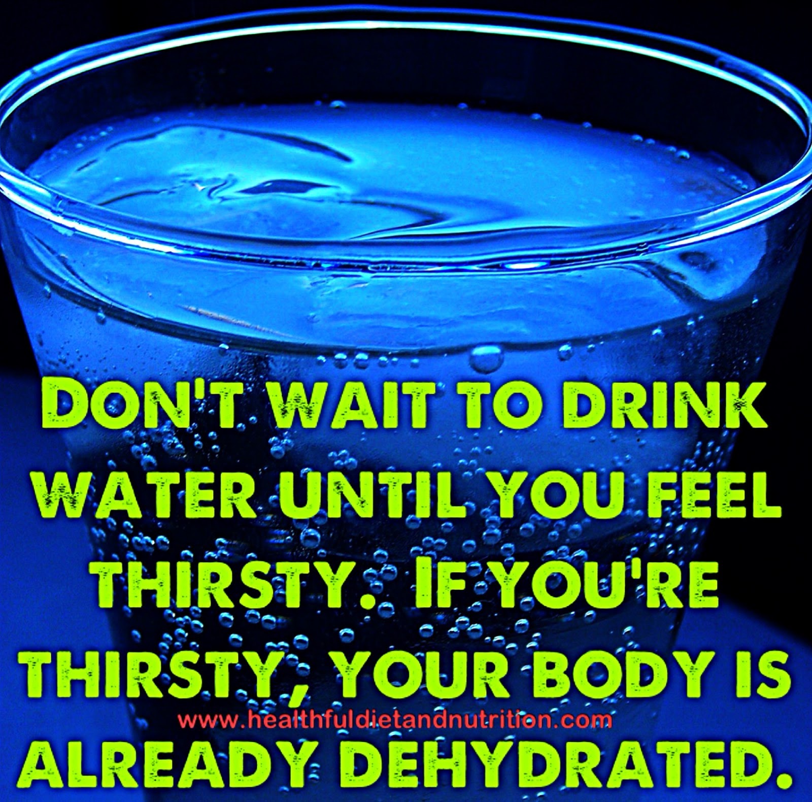 Water And Dehydration