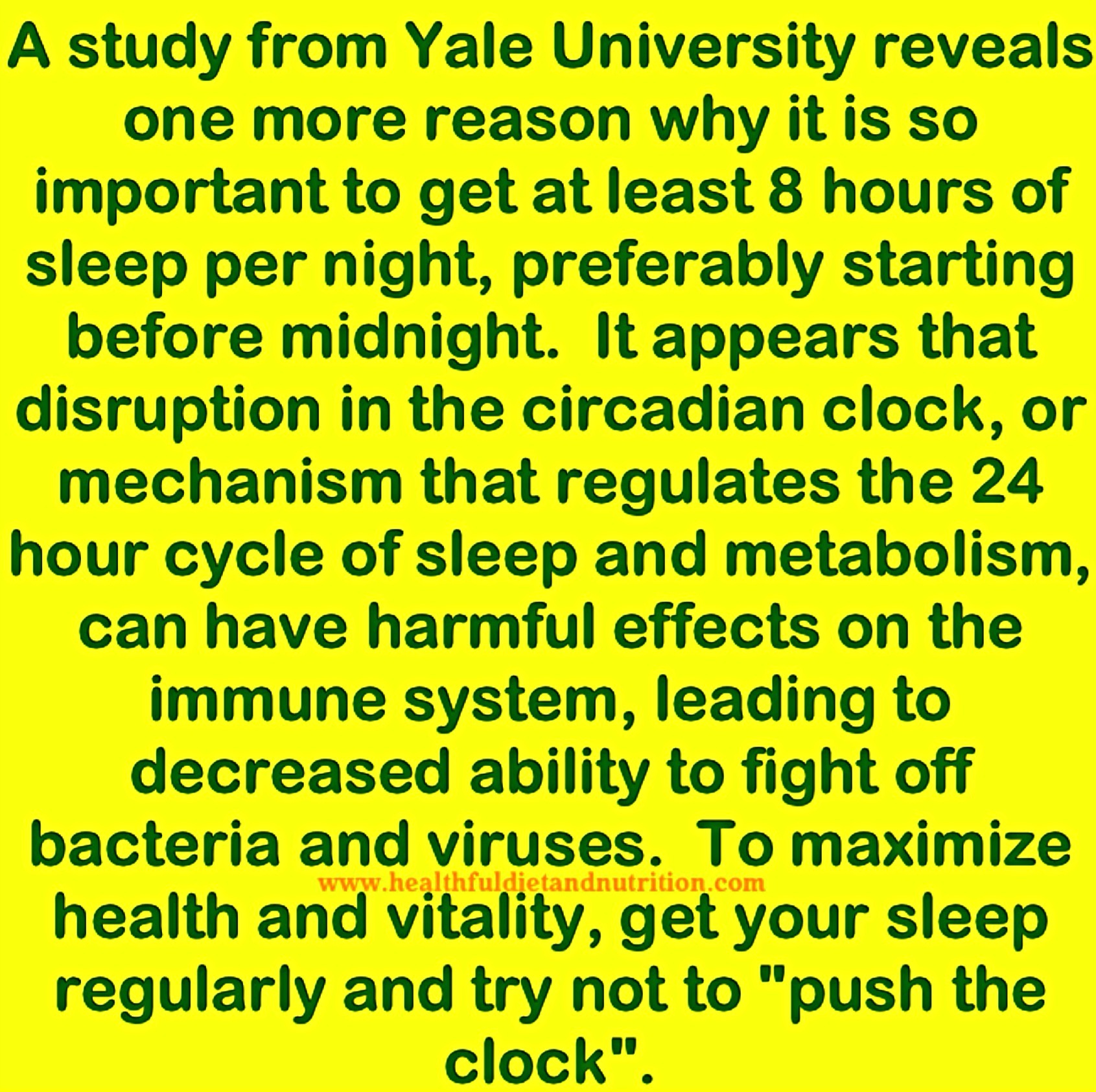 Sleep Regularly To Maximize Health And Vitality