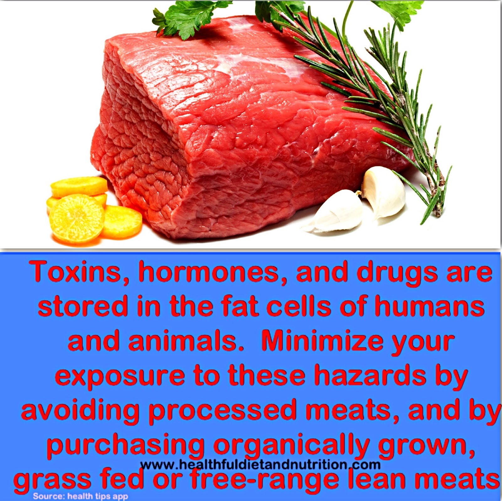 Consume Organically Grown Meat