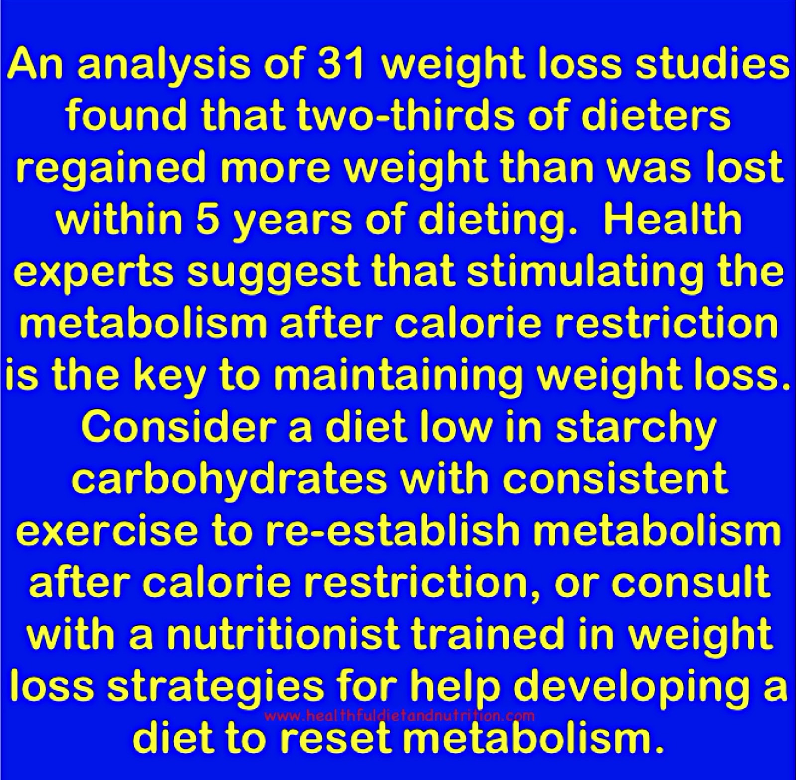 Weight Loss Study