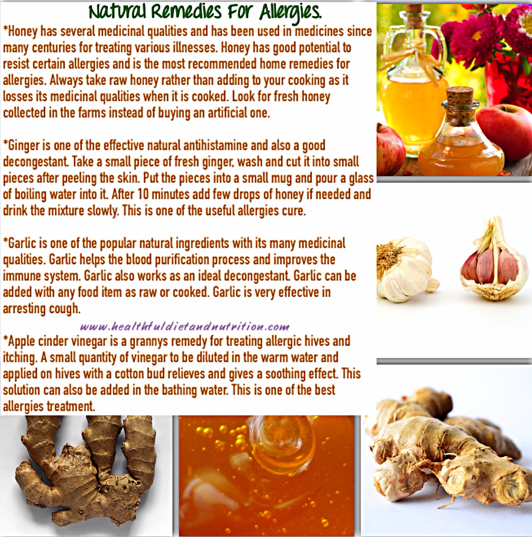 Natural Remedies For Allergies