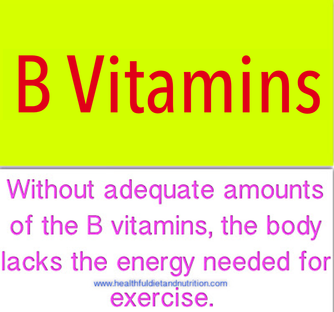 B Vitamins & Energy