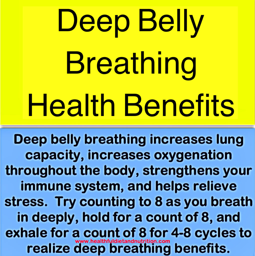 Deep belly breathing, or diaphragmatic breathing, offers numerous health benefits. It reduces stress and anxiety by activating the body’s relaxation response, promoting a sense of calm. This technique improves lung capacity and oxygen intake, enhancing overall respiratory function. By fostering better oxygen exchange, it can boost energy levels and improve concentration. Deep belly breathing also aids digestion by massaging internal organs and promoting better blood circulation. Additionally, it can lower blood pressure and heart rate, contributing to cardiovascular health. Incorporating this practice into daily routines can lead to improved emotional well-being and a greater sense of mindfulness.