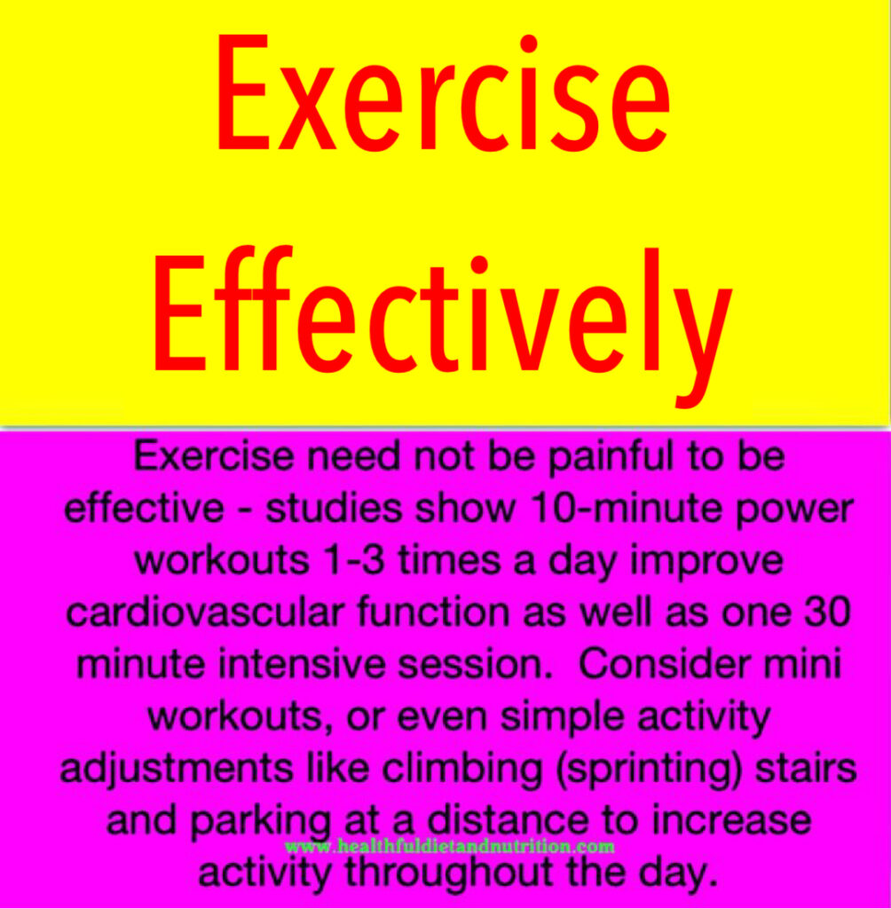 To exercise effectively, focus on a structured routine that incorporates cardiovascular, strength, flexibility, and balance training. Aim for at least 150 minutes of moderate aerobic activity each week, along with two days of strength training. Set specific, achievable goals and track your progress to stay motivated. Prioritize proper form to prevent injury and ensure you work the intended muscles. Incorporate a warm-up and cool-down to prepare your body and aid recovery. Vary your workouts to prevent boredom and enhance overall fitness. Lastly, listen to your body—rest when needed and adjust your routine for optimal results. Stay consistent for long-term benefits.