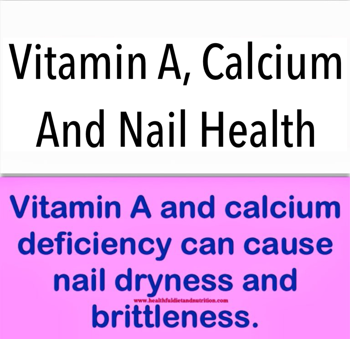 Vitamin A, Calcium And Nail Health