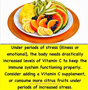 Vitamin C, also known as ascorbic acid, plays a crucial role in the body's response to stress. It is essential for the synthesis of cortisol, a hormone that helps manage stress. During stressful situations, the body's demand for vitamin C increases, as it is vital for the production of neurotransmitters and the maintenance of optimal immune function. Deficiencies in vitamin C may impair stress resilience and contribute to increased anxiety and depression. Incorporating vitamin C-rich foods, such as citrus fruits, strawberries, and bell peppers, can support the body's ability to cope with stress and promote overall mental health.