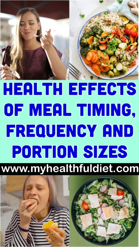 Health Effects of Meal Timing, Frequency and Portion Sizes