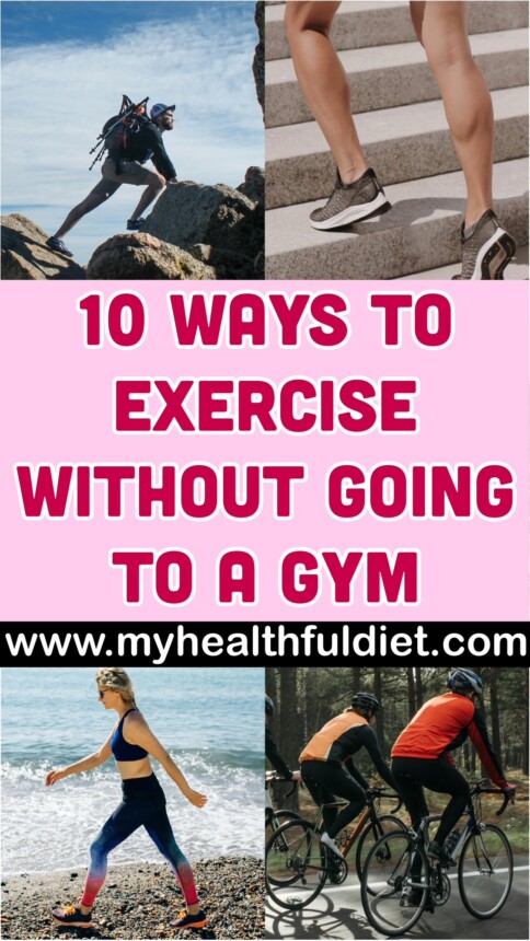10 Ways to Exercise Without Going to a Gym