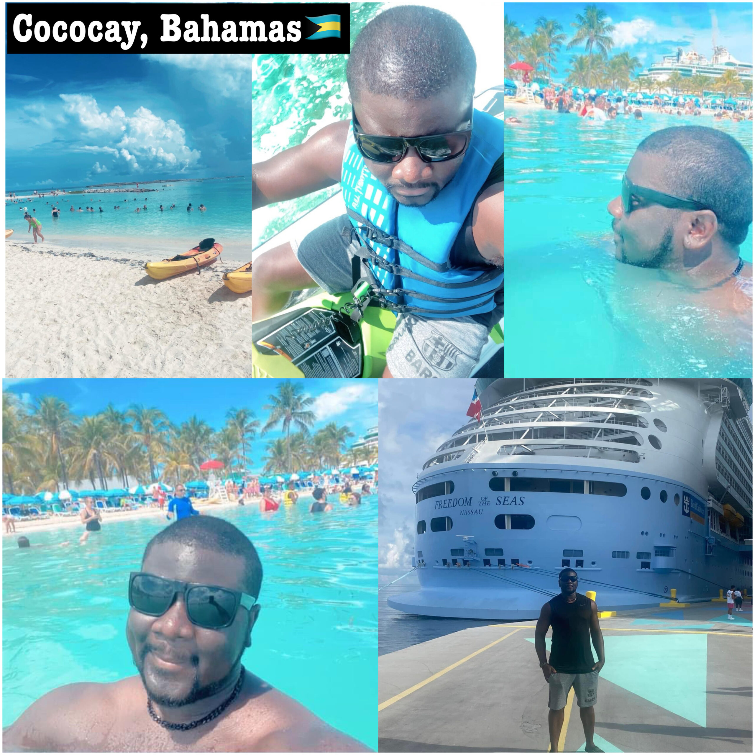 Lewis Demilade Babatope - Cococay, Bahamas