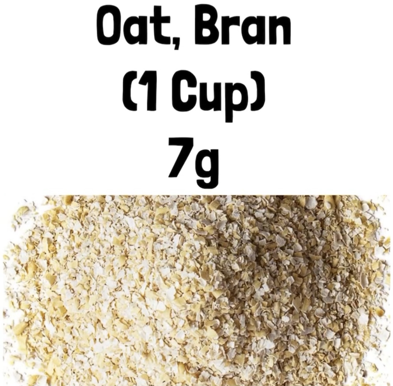 Oat, Bran (1 Сир) 7g