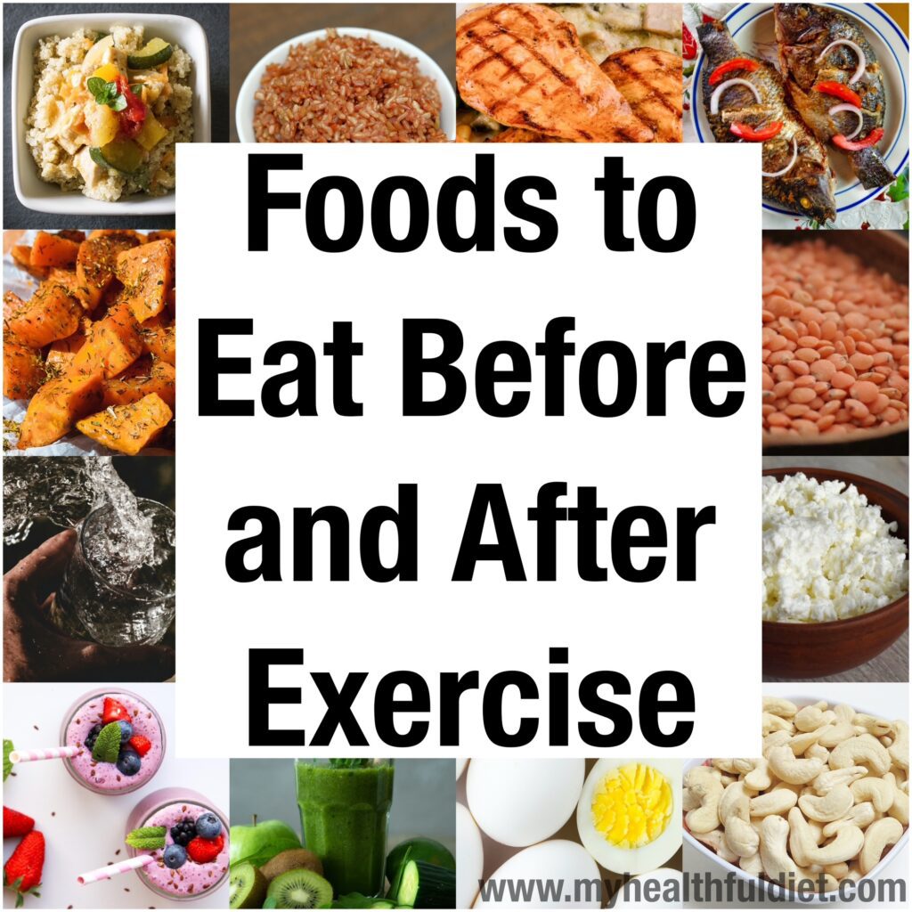 Foods to Eat Before and After Exercise