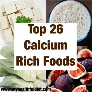 Top 26 Calcium Rich Foods