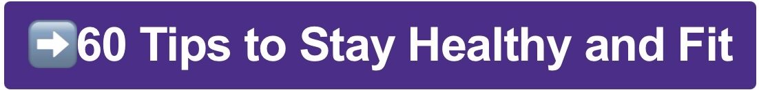 60 Simple Tips To Stay Healthy And Fit Book Banner