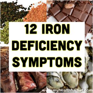 12 Iron Deficiency Symptoms