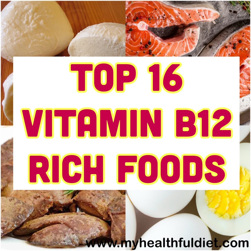 Top 16 Vitamin B12 Rich Foods