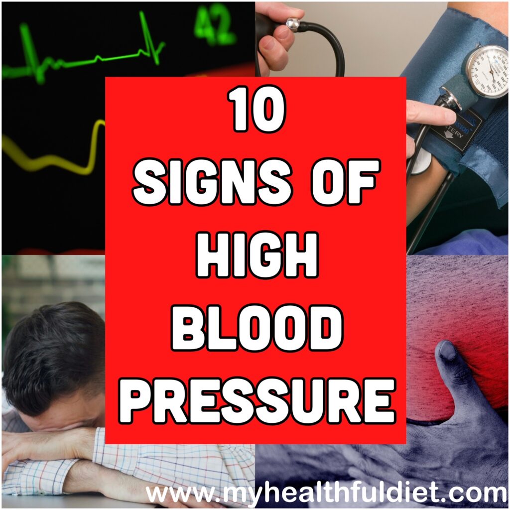 10 Signs of High Blood Pressure
