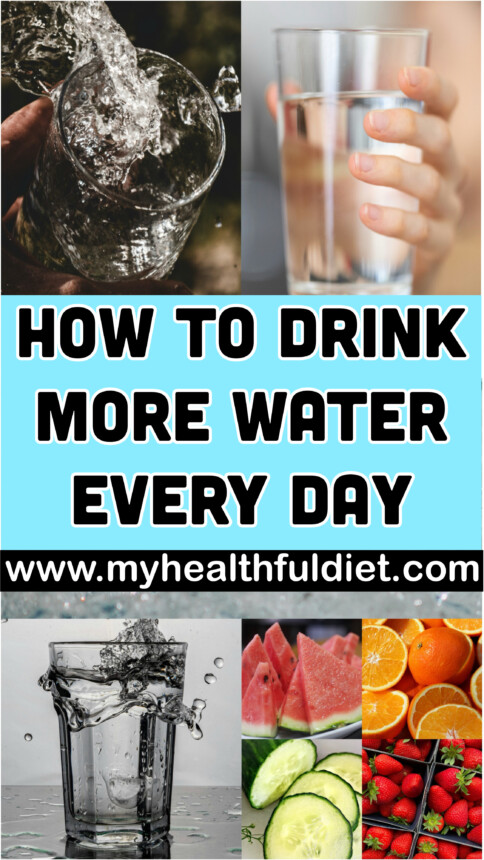 How to Drink More Water Every Day