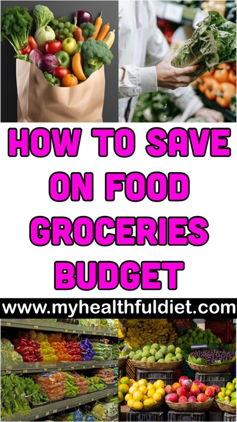 How to Save on Food Groceries Budget