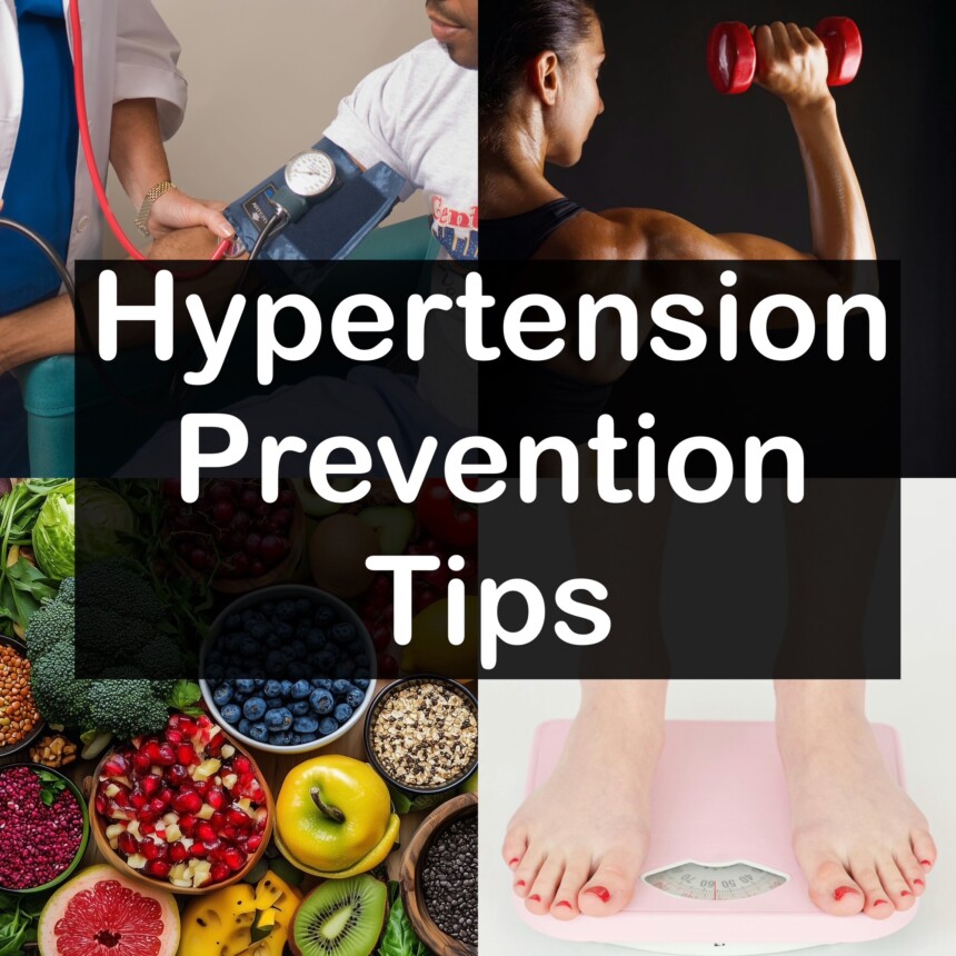 Hypertension Prevention Tips