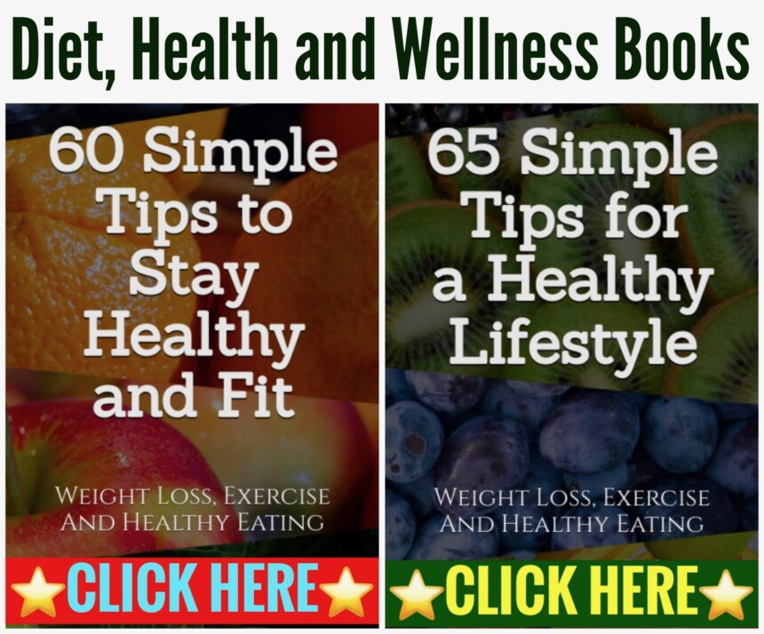 Diet, health,wellness books